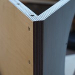 Lower V-frame joint detail